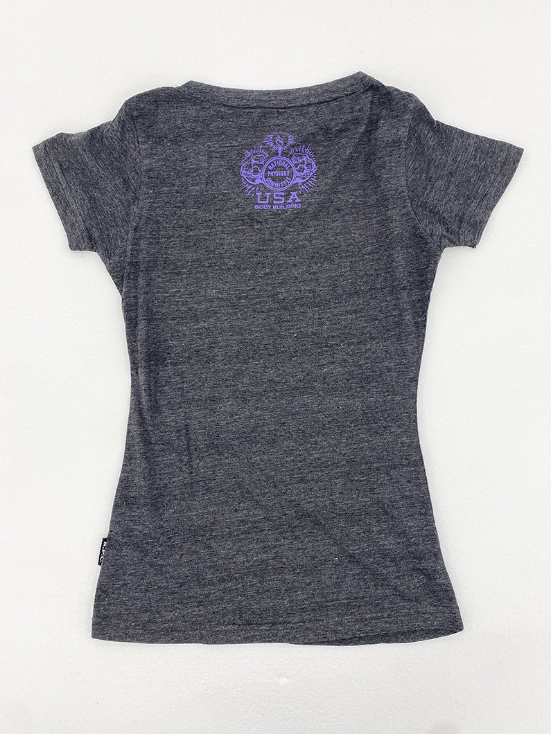 Women's Combed Cotton V-Neck Top