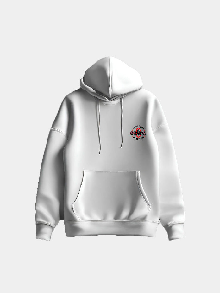 OLYMPIA QUALIFIER OFFICIAL HOODIE WHITE