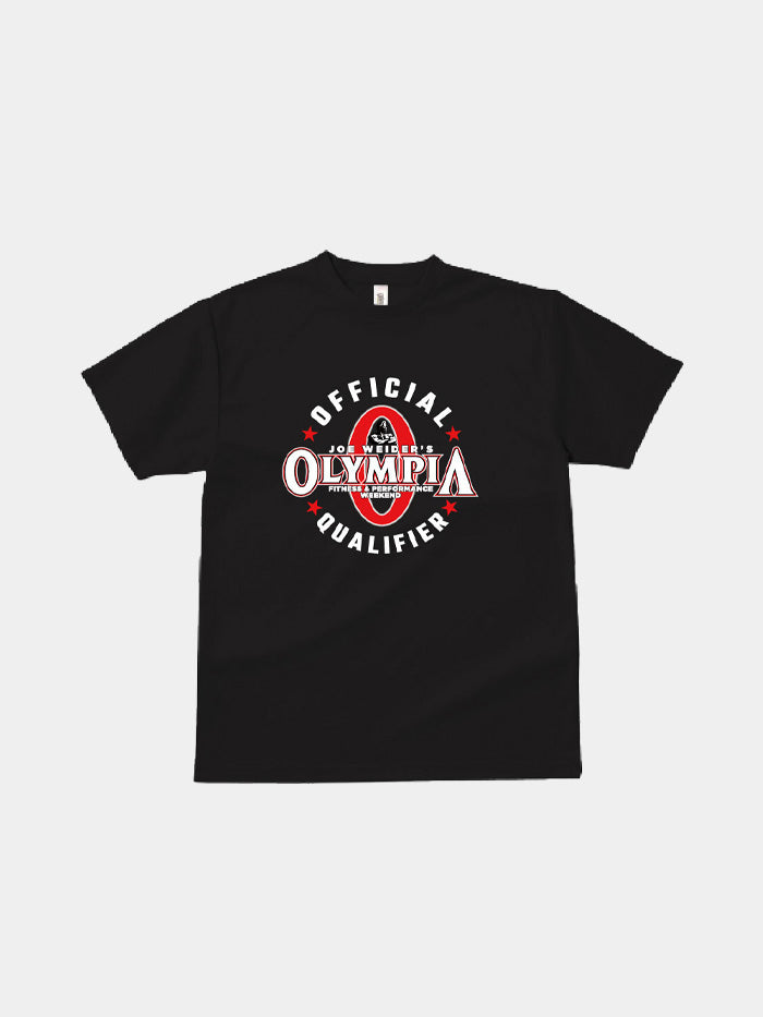 OLYMPIA QUALIFIER OFFICIAL BASIC T-SHIRT  BLACK