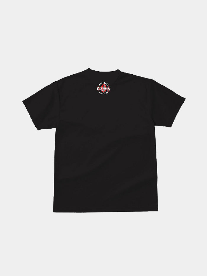 OLYMPIA QUALIFIER OFFICIAL BASIC T-SHIRT  BLACK