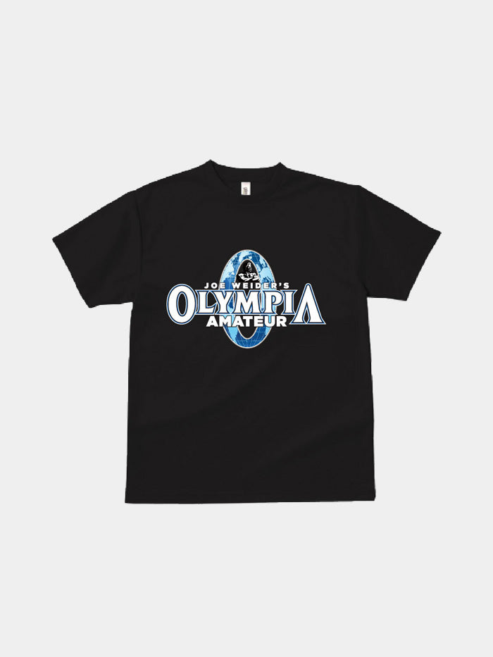 OLYMPIA AMATEUR OFFICIAL BASIC T-SHIRT BLACK