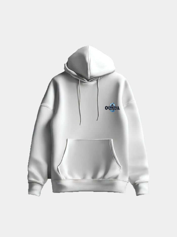 OLYMPIA AMATEUR OFFICIAL BASIC HOODIE WHITE