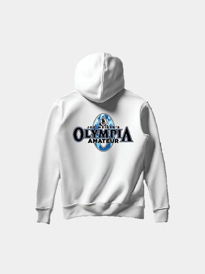 OLYMPIA AMATEUR OFFICIAL BASIC HOODIE WHITE